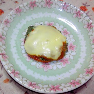 マヨカレー納豆のチーズとろりんリッツ♪